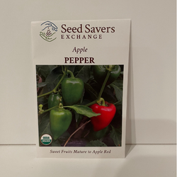 Apple Pepper (Sweet), Organic